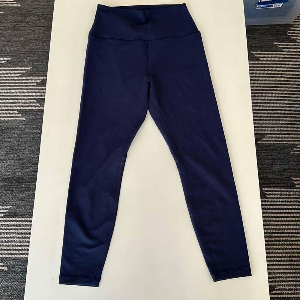Size Medium Peloton Navy Leggings